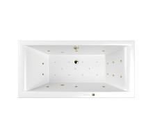 Ванна WHITECROSS Savia Duo 170x80 "ULTRA" (бронза)