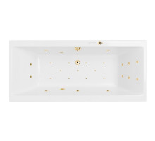 Ванна EXCELLENT Pryzmat Slim 160x75 "ULTRA" (золото)