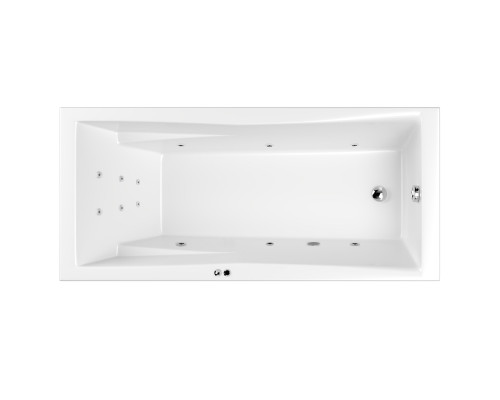 Ванна WHITECROSS Palace 180x80 "LINE" (хром)
