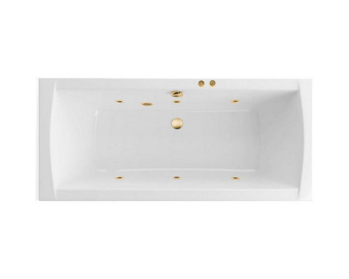 Ванна EXCELLENT Aquaria Lux 180x80 "SOFT" (золото)