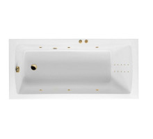 Ванна EXCELLENT Aquaria 160x70 "LINE NANO" (золото)