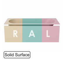 Экран фронтальный WHITECROSS съемный (RAL мат) иск. камень