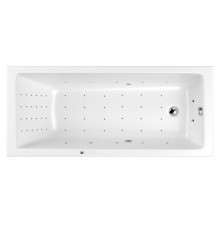 Ванна WHITECROSS Wave Slim 180x80 "NANO" (хром)