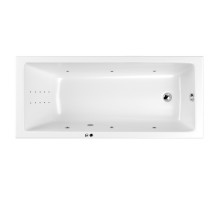 Ванна WHITECROSS Wave 180x80 "LINE NANO" (хром)