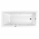 Ванна WHITECROSS Wave Slim 160x80 "SOFT" (хром)