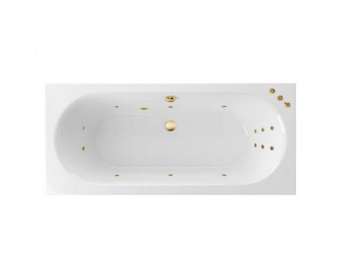 Ванна EXCELLENT Oceana 170x75 "SMART" (золото)