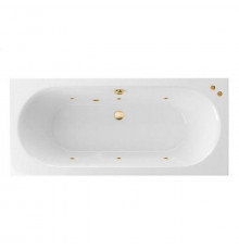 Ванна EXCELLENT Oceana Slim 160x75 "SOFT" (золото)