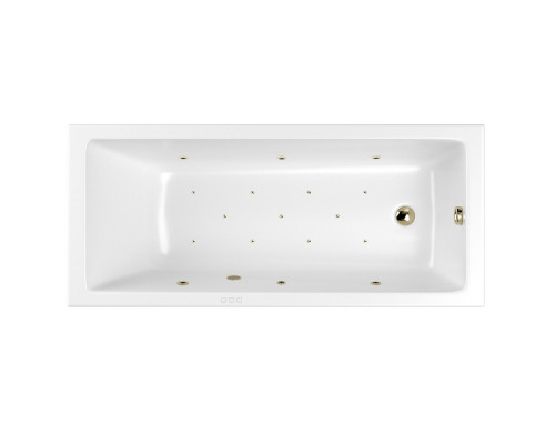 Ванна WHITECROSS Wave Slim 150x70 "RELAX" (бронза)