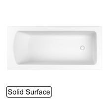Ванна WHITECROSS Coin 175x80 (белый мат) иск. камень