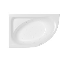 Ванна WHITECROSS Aquarella 170x110 (левая) "RELAX" (белый)