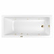 Ванна WHITECROSS Wave Slim 170x75 "SOFT" (золото)