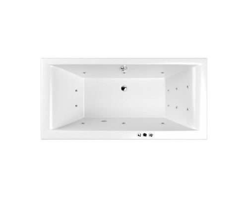 Ванна WHITECROSS Savia Duo 170x80 "SMART" (хром)