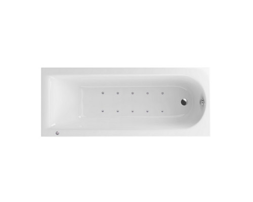 Ванна EXCELLENT Aurum Slim 170x70 "AERO" (хром)