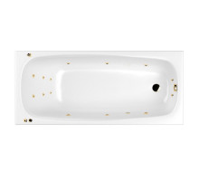 Ванна WHITECROSS Layla 180x80 "SMART" (золото)