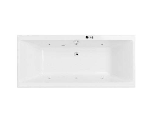 Ванна EXCELLENT Pryzmat Slim 180x80 "SOFT" (хром)
