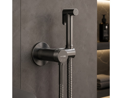 Мюриц (Muritz) 9838GR Смеситель с гигиеническим душем WasserKRAFT