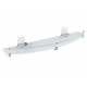 Leine K-5044WHITE (ранее К-5024WHITE) Полка стеклянная с бортиком WasserKRAFT