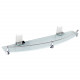Leine K-5044WHITE (ранее К-5024WHITE) Полка стеклянная с бортиком WasserKRAFT