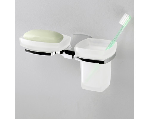 Wern K-2526 Держатель стакана и мыльницы WasserKRAFT