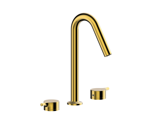 Рейн (Rhein) 9935PG Встраиваемый смеситель для раковины WasserKRAFT