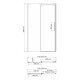 Dinkel 58R05 Душевая дверь WasserKRAFT 120x200x