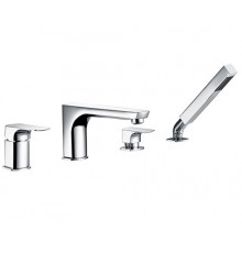 Salm 2755 Смеситель на борт ванны, 4 отверстия WasserKRAFT