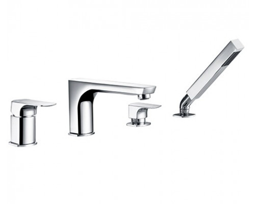 Salm 2755 Смеситель на борт ванны, 4 отверстия WasserKRAFT
