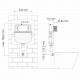 Аллер (Aller) 10TLT.031.ME.WM04 Встраиваемый смывной бачок WasserKRAFT