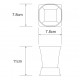Exter K-5528 Стакан для зубных щеток WasserKRAFT