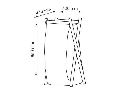 Nau WB-772-L Корзина на ножках WasserKRAFT