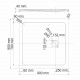 Rhin 44T03 Душевой поддон WasserKRAFT 90x4x90