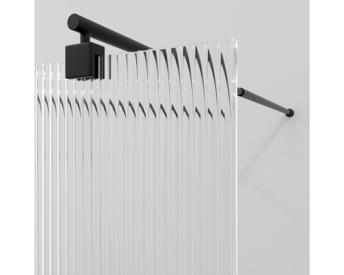 Фехте (Vechte) 60W39MB-FL Душевая перегородка WasserKRAFT