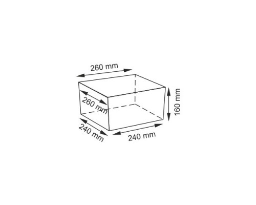 Dinkel WB-580-S Плетеная корзина WasserKRAFT