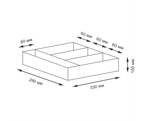 Neime WB-190-L Плетеная корзина для белья WasserKRAFT