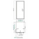 Salm 27I29 Душевой уголок WasserKRAFT 80x200x100