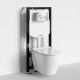 Аллер (Aller) 10TLT.010.ME.BN02.H002 Система инсталляции с унитазом WasserKRAFT