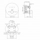 Dinkel 5844 Thermo Смеситель для ванны и душа WasserKRAFT