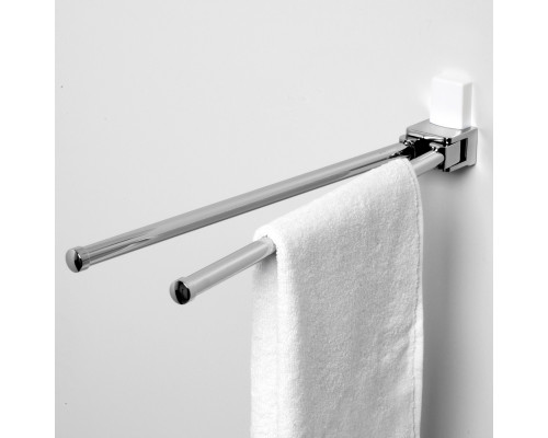 Leine K-5031WHITE Держатель полотенец двойной WasserKRAFT