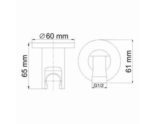 A099 Подключение шланга WasserKRAFT