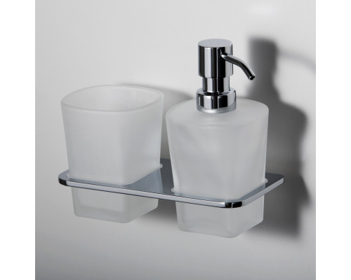 Лайне (Leine) K-5089 Держатель стакана и дозатора WasserKRAFT
