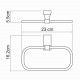Лайне (Leine) K-5060 Держатель полотенец WasserKRAFT