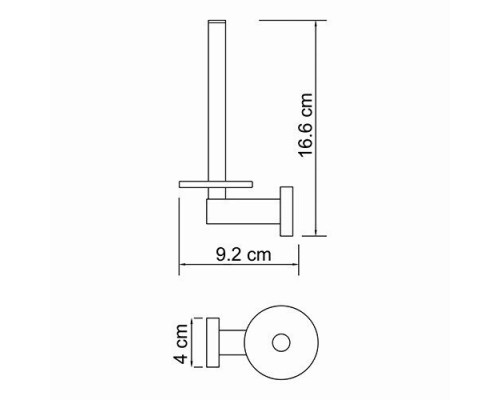 Липпе (Lippe) K-6597 Держатель туалетной бумаги WasserKRAFT