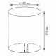 Dill WB-611-L Плетеная корзина для белья WasserKRAFT