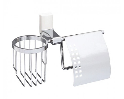 Leine K-5059WHITE Держатель туалетной бумаги и освежителя WasserKRAFT