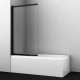 Dill 61S02-80 WasserSchutz Стеклянная шторка WasserKRAFT 80x140
