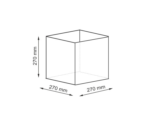 Glan WB-661-L Плетеная корзина для белья WasserKRAFT