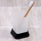 Amper K-5428BLACK Стакан для зубных щеток WasserKRAFT