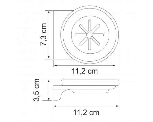 Kammel K-8329WHITE Мыльница WasserKRAFT