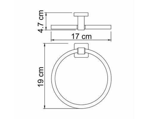 Lippe K-6560 Держатель полотенец WasserKRAFT