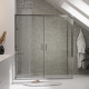 Lippe 45S48 Душевой уголок WasserKRAFT 150x190x90